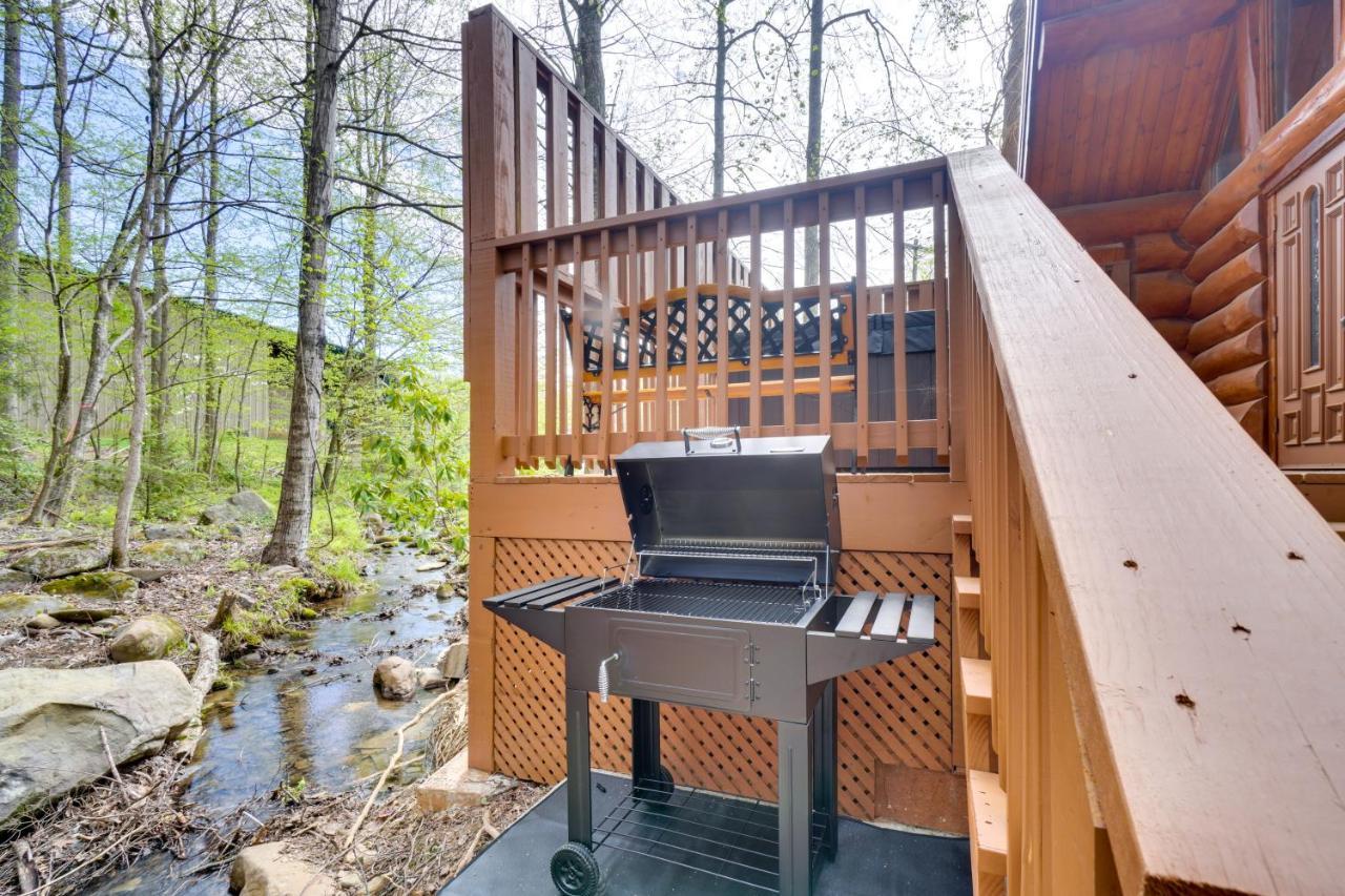 Lovely Gatlinburg Cabin With Private Hot Tub! Exterior foto